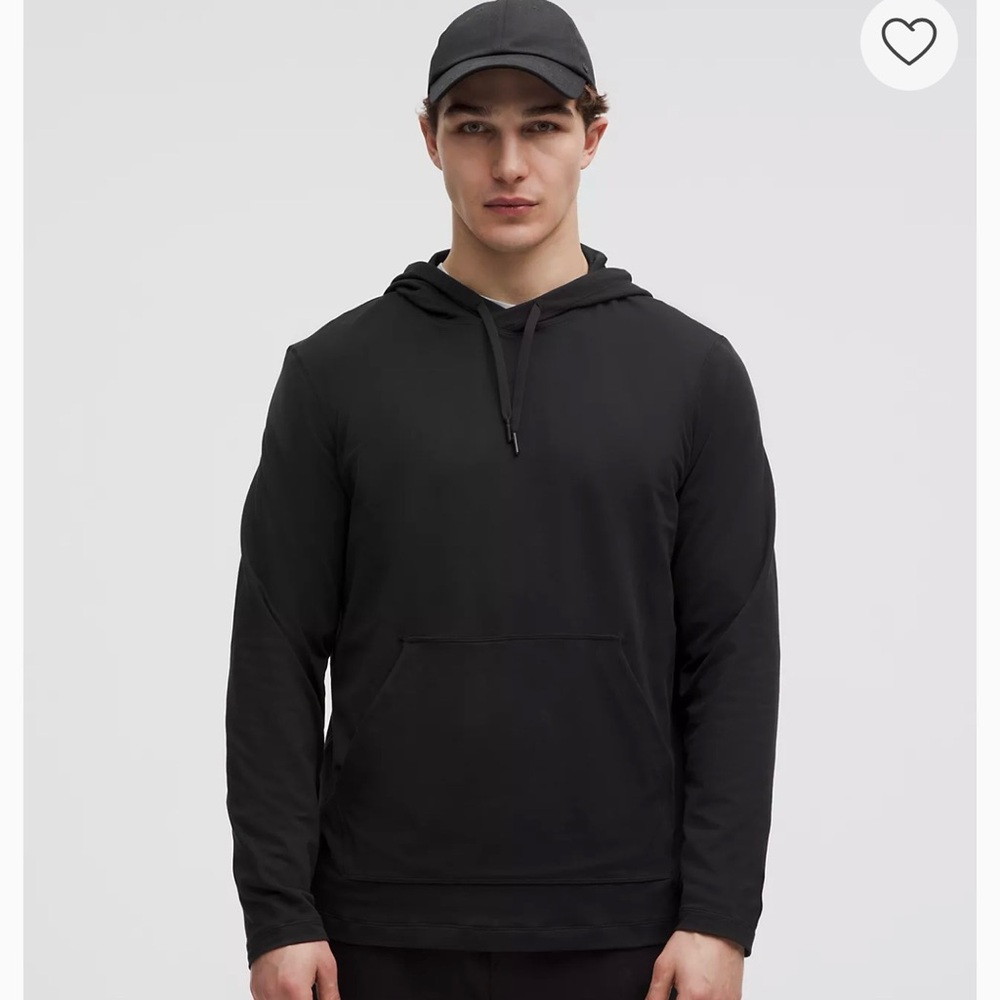 lululemon athletica Men's Black Pullover Hoodie